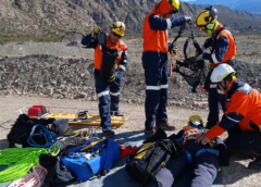 Hualilán reforzó su sistema de respuesta ante emergencias con simulacros y una nueva campaña de seguridad