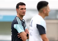 Scaloni empieza a perfilar el equipo argentino para enfrentar este sábado a Honduras