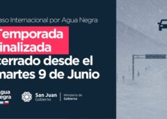 El Paso de Agua Negra cerró su temporada por condiciones climáticas adversas