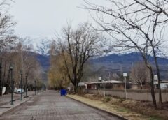 La semana comienza con nevadas y lluvias en Calingasta