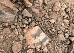 Gendarmería Nacional descubrió valiosas cerámicas aborígenes en la cordillera calingastina
